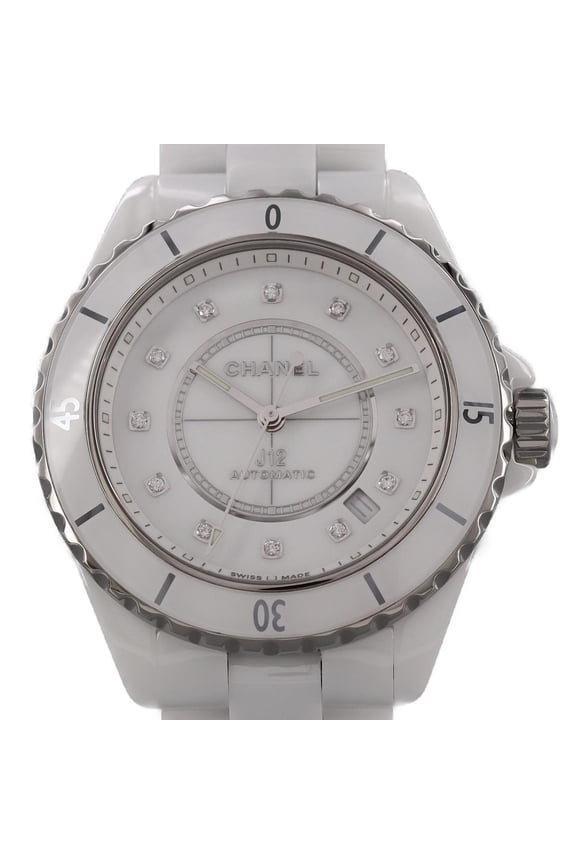 Pre-Owned Chanel J12 Caliber 12.1 38mm Ceramic 12P Automatic Watch H5705