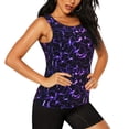 thumbnail image 2 of Lsque Galaxy Lightning Printed Workout Tank Tops for Women, Athletic Sports Tank Tops, Compression Sleeveless Dry Fit Shirts,Sleeveless Yoga Shirt-X-Large, 2 of 9