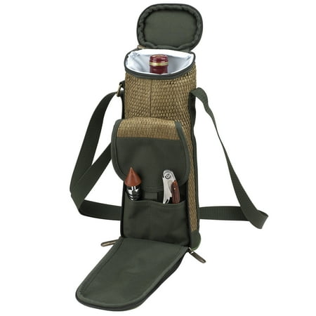 Picnic at Ascot Eco Single Bottle Wine Tote (397-FO)