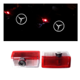 thumbnail image 5 of Luces de matrícula - Vobor 2 piezas Proyector LED de cortesía para puerta de coche, luz de bienvenida con efecto fantasma compatible con Mercedes-Benz, 5 of 5