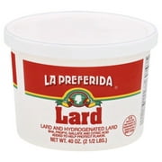 LA PREFERIDA LARD 2.5 LB - Pack of 12