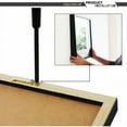 thumbnail image 3 of Picture Hanging Hardware With Easy Installation, Sawtooth Hangers Ideal For Frames With Professional Finish And Double Hole Design, 3 of 5