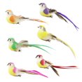 thumbnail image 1 of Simulation Feather Bird Lovely Exquisite Christmas Tree Ornament Artificial Foam Bird for Garden, 1 of 10