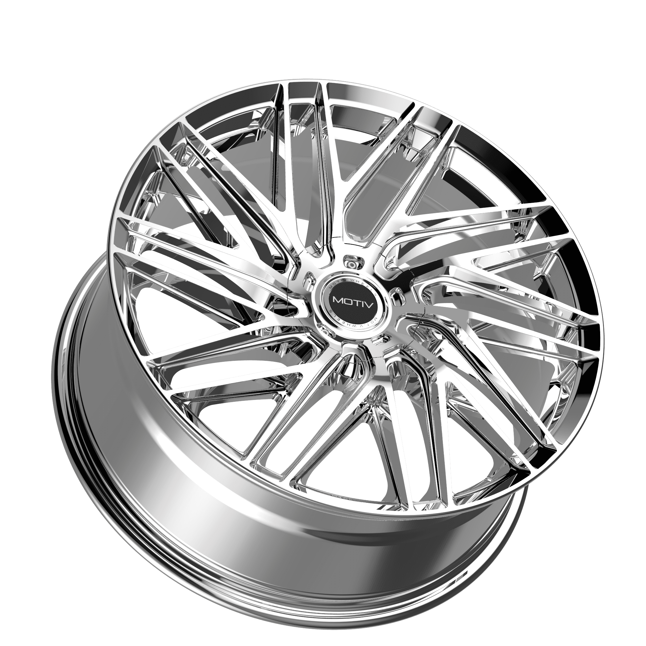Motiv 429C Align 20x8.5 Chrome Wheel Rim, 5X4.50, A356 Alloy, TPMS