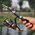 thumbnail image 3 of Foldable Fishing Rod Compact Design Fishing Up To 2500g High-Quality Fiberglass, 3 of 11
