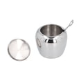 thumbnail image 3 of Condiments pour Pots d'Assaisonnement en Acier Inoxydable avec Couvercle et Cuillère, 3 of 7