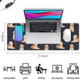 thumbnail image 5 of Long Mouse Pads for Desk,Goldendoodle Dog Desk Mats on Top Of Desks, Desk Mouse Pad Extra Large with 3mm Non-Slip Base and Stitched Edge for Gaming,Office,Work,Home 31.5"x11.8", 5 of 6