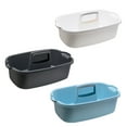 thumbnail image 6 of AOOOWER Portable Storage Basket Cleaning Caddy Storage Organizer Tote with Handle for Laundry Bathroom Kitchen Spray Bottles Clothes Brush Supplies Storage Baskets, 6 of 12