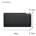thumbnail image 5 of SIEYIO Men's Business PU Long Wallet Pocket Credit Card Holder Clutch Bifold Purse with Zipper, 5 of 12