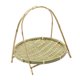 thumbnail image 5 of Canasta tejida de bambú, organización de mostrador de cocina, cesta de almacenamiento de verduras de comida portátil, porción de frutas para vacacione Estilo a, 5 of 9