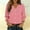 Yellow, variant on Qulqfy Casual Blouses for Women V-Neck Plaid Loose Fit 3/4 Length Sleeve Business Flowy Work Fall Button Tops for Women Trendy Black L