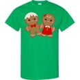 thumbnail image 3 of Inktastic Gingerbread Couple T-Shirt, 3 of 5