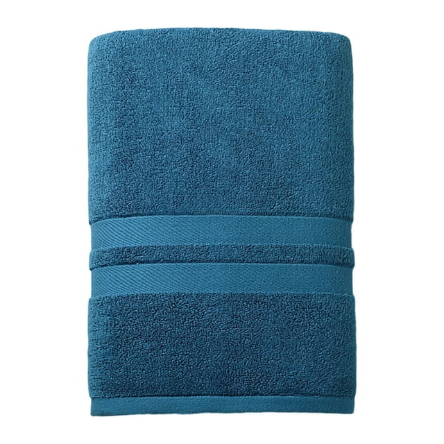 Towel for Adults Soft Velvet Face Towel Unisex Thickened Bath Towel Durable Absorbent Plain Design for Daily Use