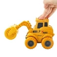 thumbnail image 3 of 1/6PCS Engineering Vehicle Toys Press Sliding Simulation Excavator Bulldozer Doll Children Model Educational Toy Kids Puzzle, 3 of 11