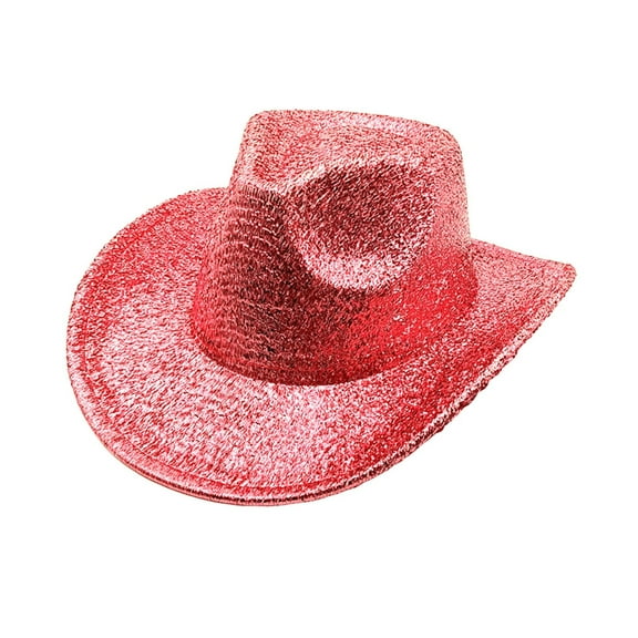 Men's Cowboy Hats Women Classic Hat Orange Cowboy Hats Fun Hats M