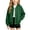 Green, variant on YUANxueke Boys Girls Fleece Lined Varsity Jackets Fashion Button Down Warm Baseball Jackets with Pockets,Brown,4-5 Years