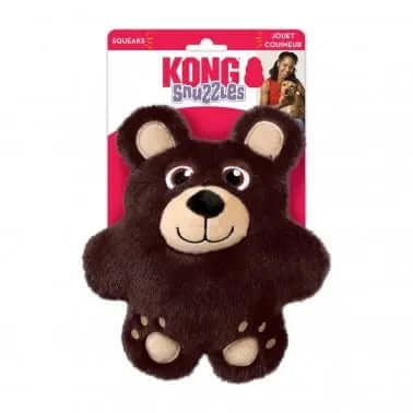 UPC: 0035585498249 | Kong® Snuzzles Bear Dog Toy Medium Brown
