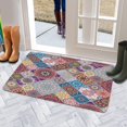 thumbnail image 5 of Boho Vintage Pattern (6) Welcome Doormat for Indoor/Outdoor Entrance Boho Vintage Pattern (6) Decoration Door Mat Kitchen Door Mat Bedroom Doormat 17x30 Inch, 5 of 6