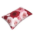 thumbnail image 3 of EasygdpRose Polyester Fiber Double-Sided Pillowcase,Super Soft,Comfortable And Luxurious Pillowcase,Not Easy To Break Or Deform- 20"X30", 3 of 9