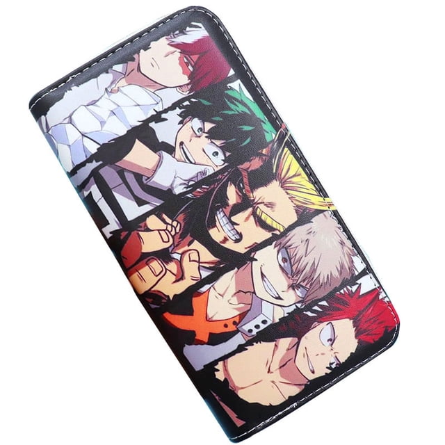 Personajes de anime de Wallet Mys Heros Academias Midoriyas Izukus