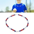 thumbnail image 1 of Collar Con Cuentas De Diamantes De Imitación De Béisbol, Joyería Colorida De Hip Hop Para Amantes De Los Jugadores De Béisbol, 1 of 7