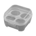 thumbnail image 4 of Portable Egg Storage Box Shockproof Egg Carrier Container With Locks Outdoor Plastic Camping Egg Holder Case for Picnic, Camping and Hiking O8A8, 4 of 7