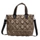 thumbnail image 1 of Bolso casual para mujer Bolso de mano suave Bolso de invierno ligero para mujer de color sólido, 1 of 9