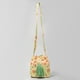 thumbnail image 3 of Bolso bohemio para mujer, bolso de lona con cordón y borla, bolso de playa de verano (verde oliva), 3 of 8