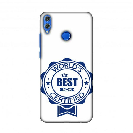 AMZER Designer Huawei Honor 8X Case, Ultra Slim Printed Light Weight Back Cover for Huawei Honor 8X - World''s Certified- The Best Mom-