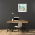 thumbnail image 3 of Allen, Kimberly 15x15 White Modern Wood Framed Museum Art Print Titled - Into the Sea 1, 3 of 4