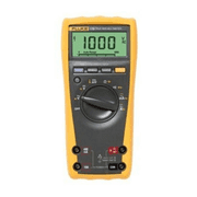 Fluke Trms 179 Multimeter with Backlight and Temperature, Yellow