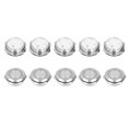 thumbnail image 4 of 5Pcs Momentary Push Button Switch Metal Auto Reset Ultra Thin Waterproof with LED 22mmDC3~6V Green, 4 of 5