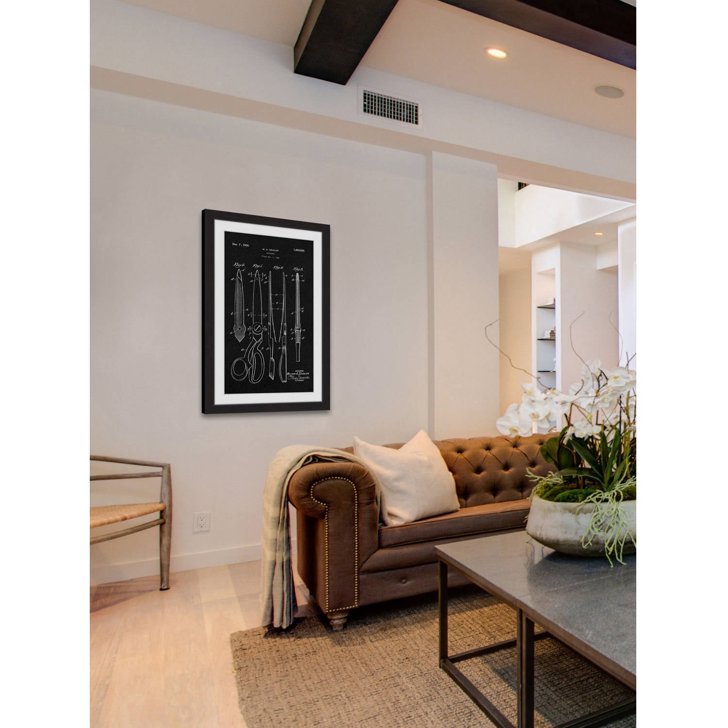 Marmont Hill Printed Architecture Drawings Framed Art Print, by Steve King