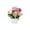 A004- Light Pink, variant on Silk Plants for Home Decor Indoor Small Artificial Plants in Pots Blue Fake Potted Plants for Office Desk Shelf Decor 1 Pack