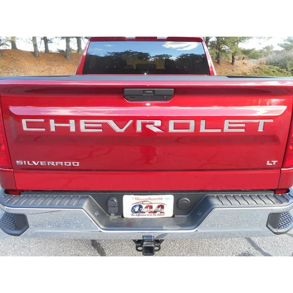 Stainless Steel Graphic Emblem 7Pc Fits 2019-2020 ChevySilverado SGR59170 QAA