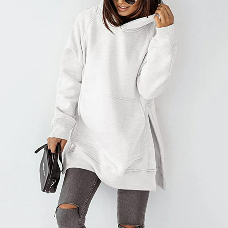Sweatshirts with pockets and no cheap hoods