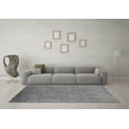thumbnail image 3 of Ahgly Company Indoor Square Oriental Gray Industrial Area Rugs, 6' Square, 3 of 4