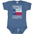thumbnail image 3 of Inktastic Established December 29, 1845 Texas Flag Boys or Girls Baby Bodysuit, 3 of 5