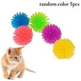 thumbnail image 1 of Cat Chew Ball Rubber 5PCS Creative Spiky Mini Dog Chewing Ball Kitten Ball Toy, 1 of 10