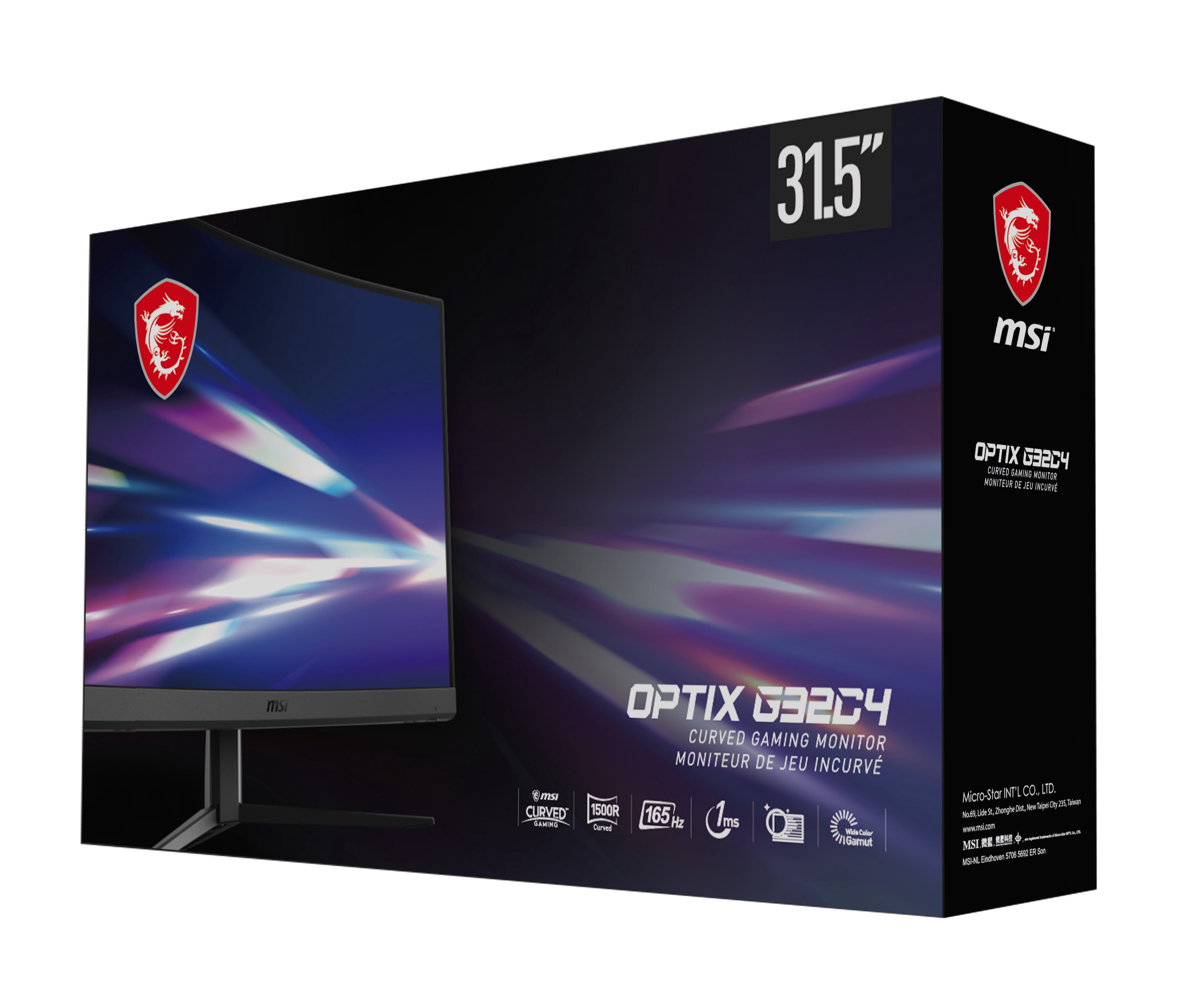 MSI, Curved FHD Gaming Monitor, 31.5