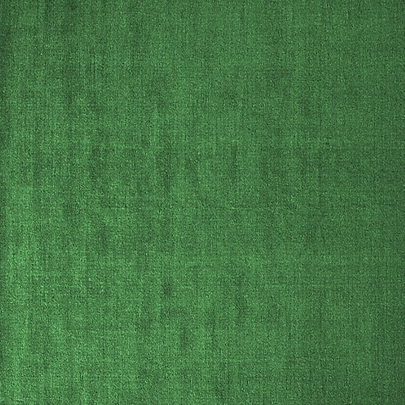 Ahgly Company Indoor Square Solid Emerald Green Modern Area Rugs, 6' Square