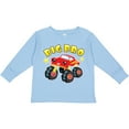 thumbnail image 3 of Inktastic Monster Truck Big Bro Boys Long Sleeve Toddler T-Shirt, 3 of 5