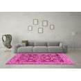 thumbnail image 3 of Ahgly Company Indoor Rectangle Oriental Pink Traditional Area Rugs, 7' x 10', 3 of 4