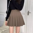 thumbnail image 3 of Falda Short Minifalda Plisada A Cuadros De Estilo Coreano, 3 of 8