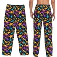 thumbnail image 3 of PISONIC Funny Mens Pajama Pants Lounge Men's Pajama Bottoms Soft Sleep Pants With Pockets Drawstring, 3 of 7