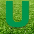thumbnail image 1 of Advanced Graphics 3339 20 x 15 Po Lettre U Yard Signe&44; Vert, 1 of 1