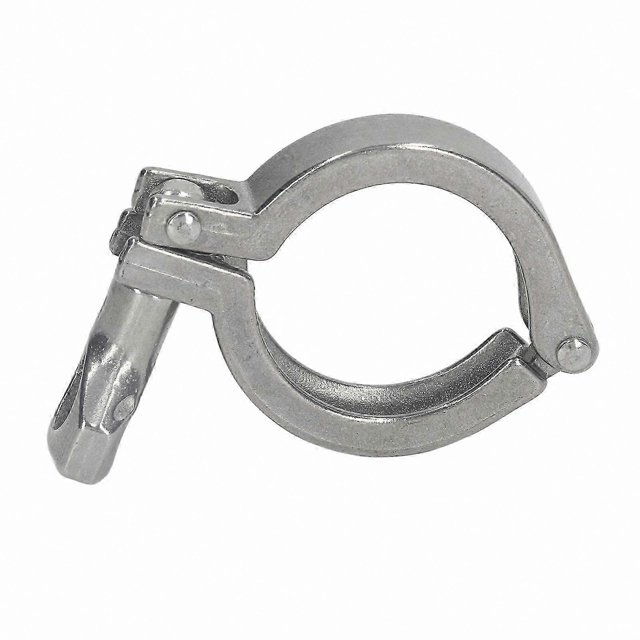304 Stainless Steel Single Pin Hose Clamp with Wing Nut for Pipeline Fittings 19mm