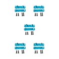 thumbnail image 3 of maskred Metal Front Rear Gear Box Mount For 1/18 Hobbico Dromida Speed With Durable Metal Front Rear Gear Box Mount For 1/18 sky blue 5Set, 3 of 6