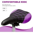 thumbnail image 6 of MAXTRA Foldable Electric Scooter with Removable Seat for Kids Ages 5-12 10mph 155lbs, Purple, 6 of 10