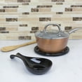 thumbnail image 3 of Home Basics Black Ceramic Spoon Rest, 3 of 6
